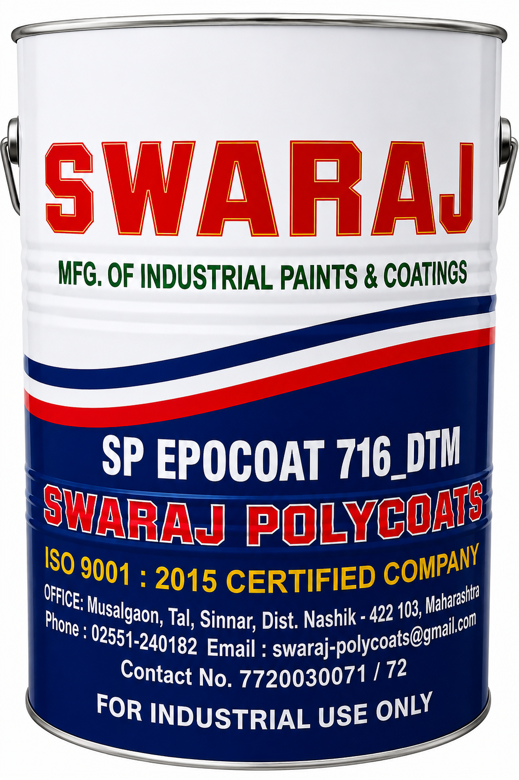 SP EPOCOAT 716 DTM high build epoxy paint for metal